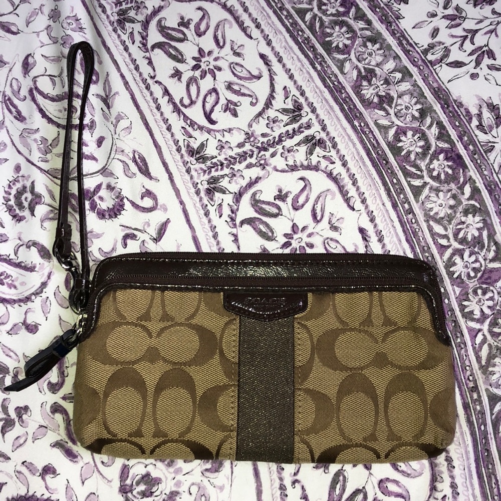 Coach wristlet